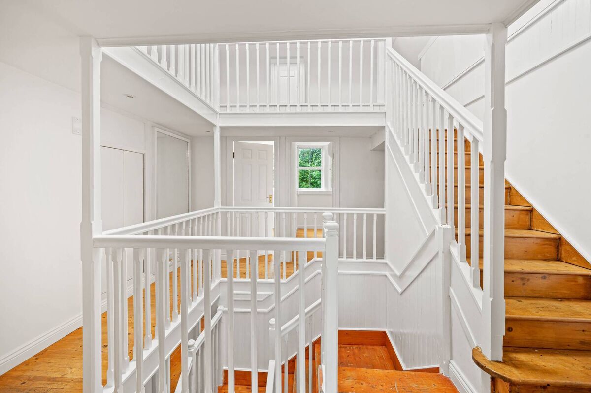 Bright stairwell Bright stairwell