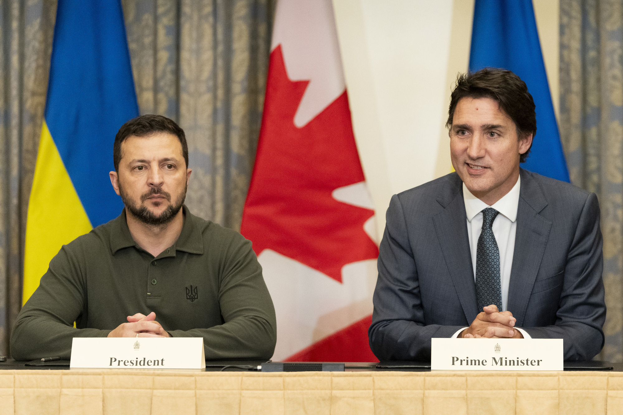 Trudeau pledges Canada’s support for Ukraine and punishment for Russia