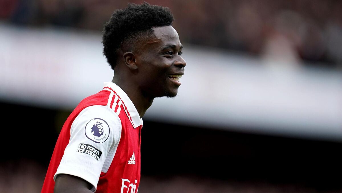 Saka is back at the Emirates on Sunday for an agreeably layered new-season north London derby against Tottenham Hotspur. Saka is back at the Emirates on Sunday for an agreeably layered new-season north London derby against Tottenham Hotspur.