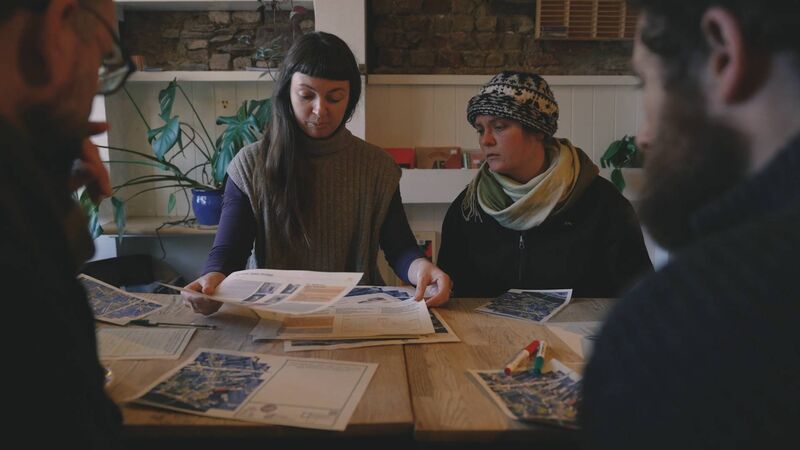 Reimagining Elderhood workshop with Ailbhe Cunningham in Cork. Photo by Shane Serrano.
