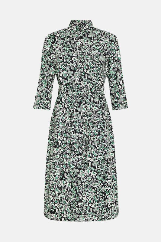 Floral Midi Dress, €122, Warehouse Floral Midi Dress, €122, Warehouse