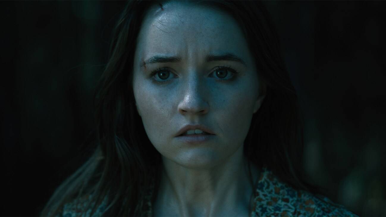 Kaitlyn Dever in No One Will Save You. Picture: 20th Century Studios