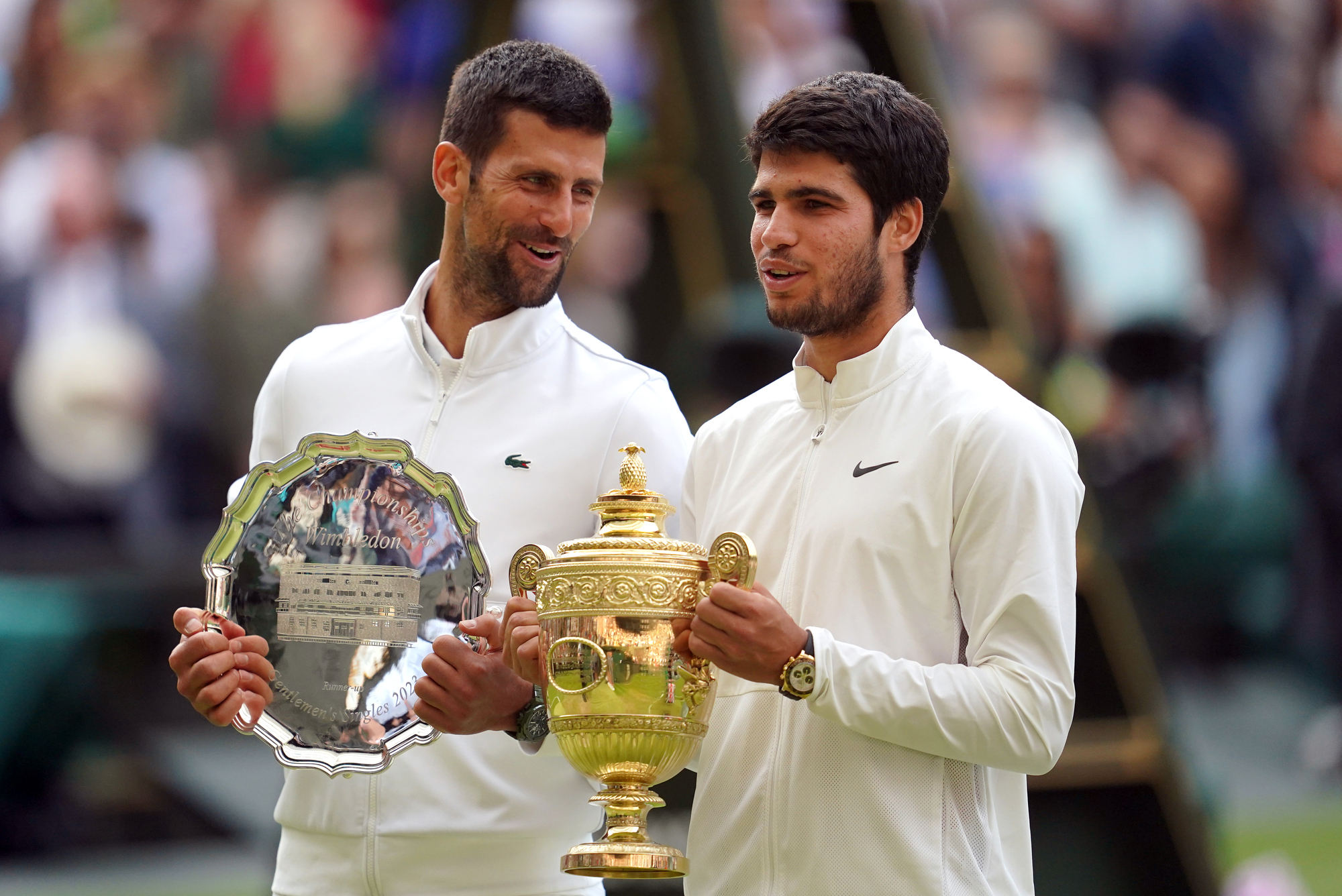 Alcaraz says 'beautiful battle' with Djokovic drives him on