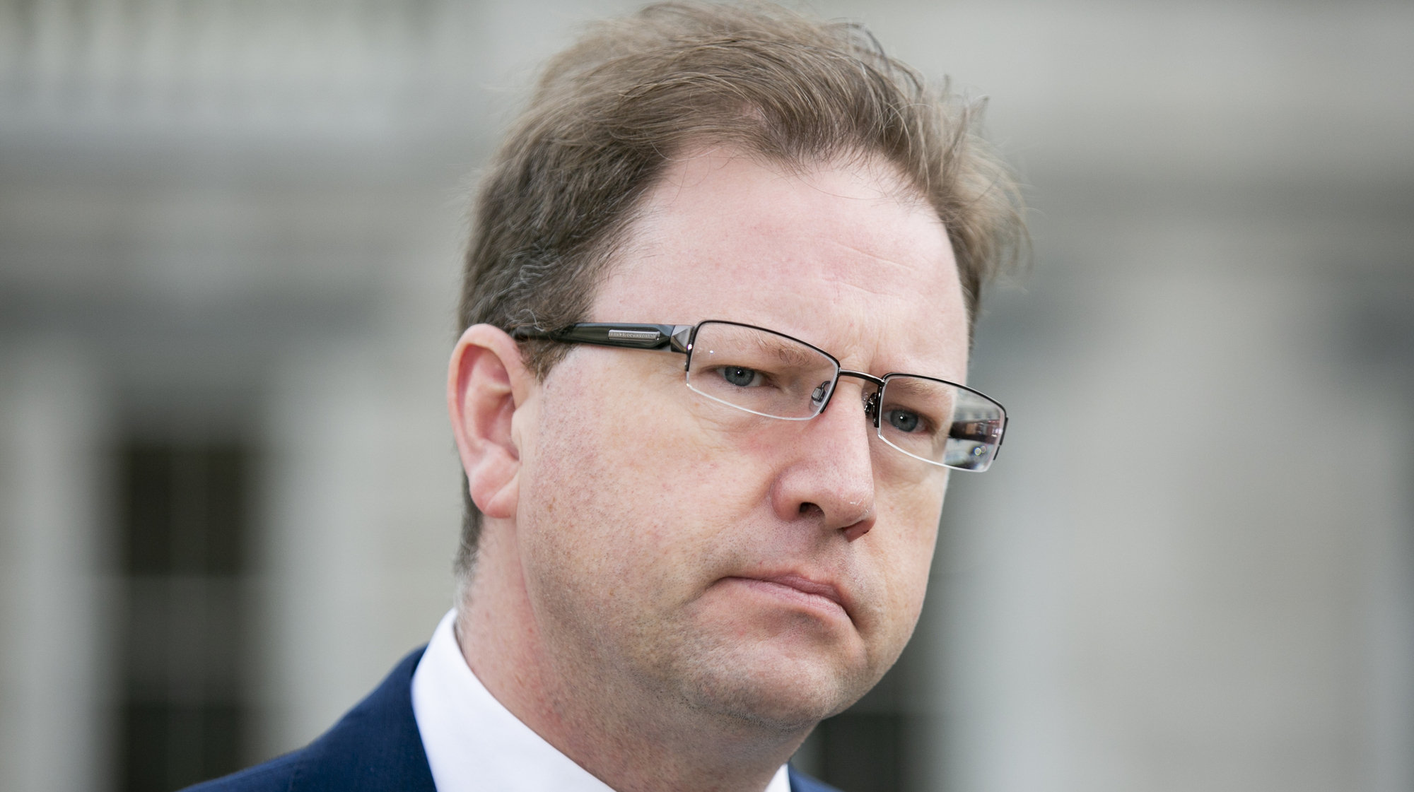Justice Committee chairman James Lawless said: 'We think that if there is a perceived delay in court cases being heard because of juries being required, the answer is not less juries, but more of them.' Picture: Gareth Chaney/Collins