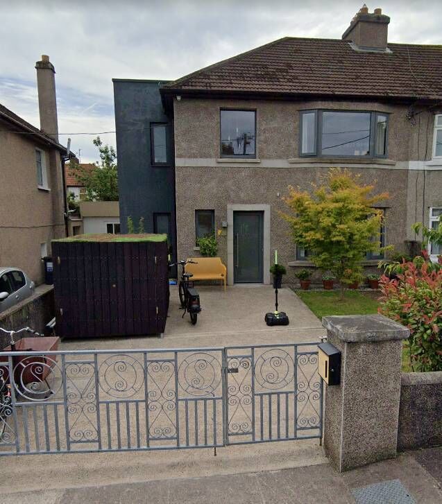  The bike storage unit in the drive of Denis O'Regan's home in Ballintemple, Cork. 