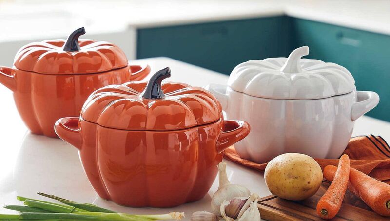 Pumpkin Ceramic Casserole Dish in Aldi, €19.99 Pumpkin Ceramic Casserole Dish in Aldi, €19.99