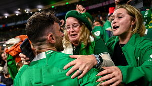 <p>DOWNTIME: Ireland's players had a three day downtime period to spend with family and friends after the South Africa clash. Pic: Harry Murphy/Sportsfile</p>