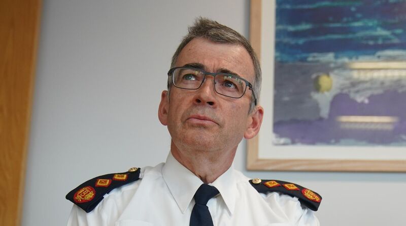 Garda Commissioner Drew Harris confirmed that Irish drug gangs were involved in trafficking the cocaine seized this week. Picture: Brian Lawless/PA