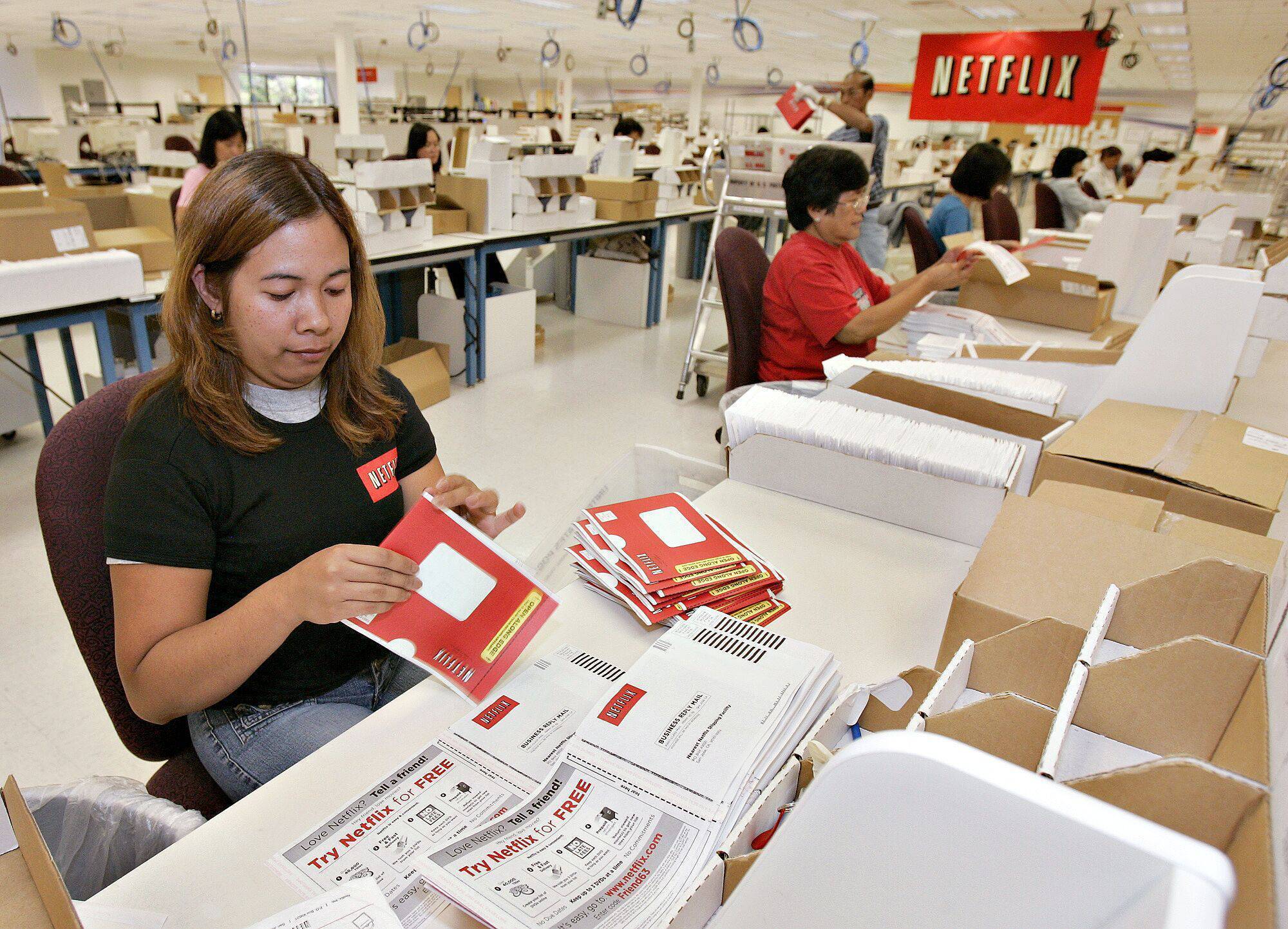 No need to send it back: Netflix posts its final DVDs to customers