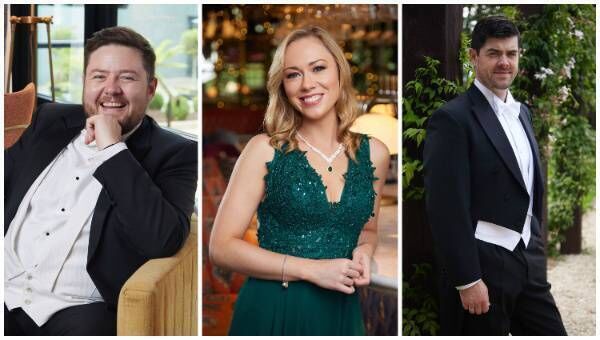 L-R: Rory Dunne, Kelli-Ann Masterson and Dean Power are all part of the Cara O’Sullivan Associate Artists. Picture: Miki Barlok