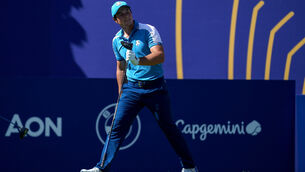 <p>EUROPE LEADING RYDER CUP: Viktor Hovland was proving to be the star for Europe in the early stages of the Ryder Cup in Rome. Pic: ©INPHO/Matteo Ciambelli</p>