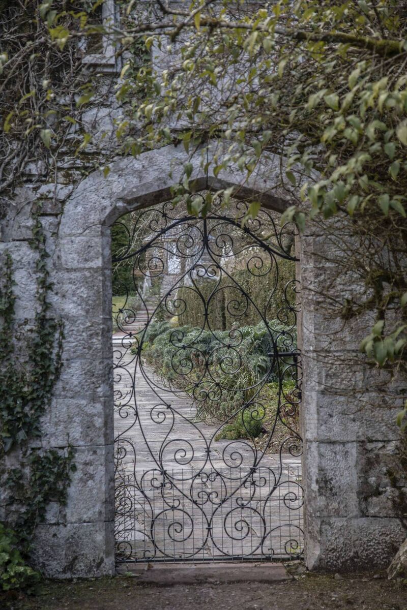 The oldest part of the gardens is the walled garden. 