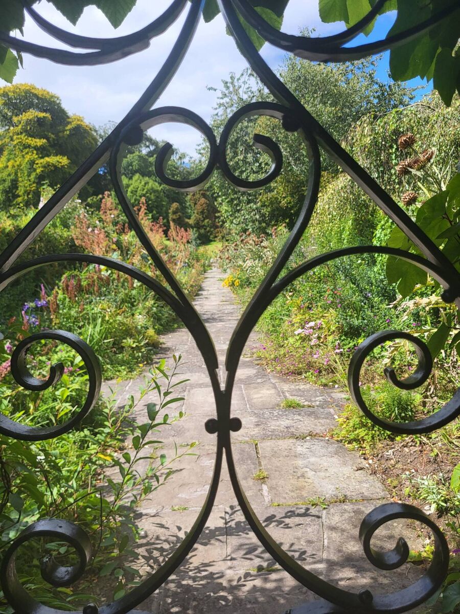 Various features are strategically placed to add whimsy and charm to the landscape.