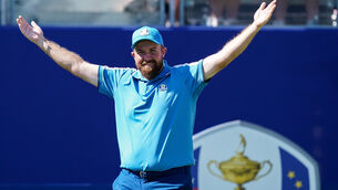 <p>RYDER CUP EFFECT: Shane Lowry was unable to keep his emotions in check as the excitement of the Ryder Cup got the better of him. Pic: ©INPHO/Matteo Ciambelli</p>