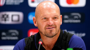 <p>Gregor Townsend praised Darcy Graham after his four tries. Pic: Mike Egerton/PA</p>