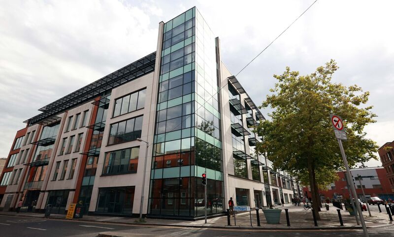  Hiqa's headquarters in Dublin. The health watchdog also identified a slow pace in the transition from large centres to community settings, finding only 140 people moved between 2021 and the end of 2022. File photo: Sam Boal / © RollingNews.ie