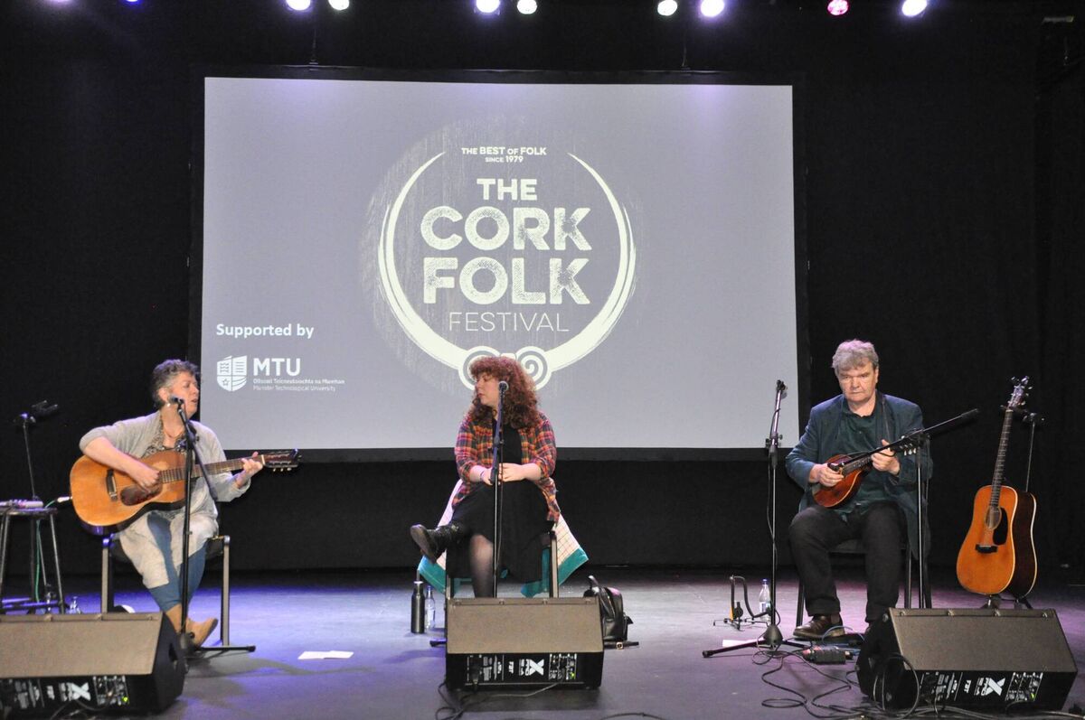 Greenshine at MTU Bishopstown for Cork Folk Festival  Picture: William Hammond