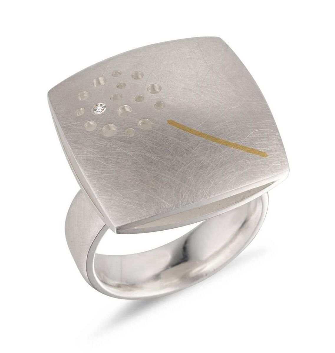 Dandelion ring, €380, Stonechat Jewellers Dandelion ring, €380, Stonechat Jewellers