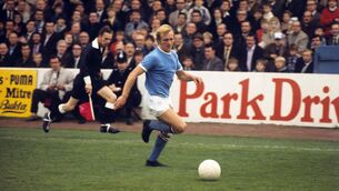 <p>RIP: Former Manchester City player and chairman Francis Lee has died at the age of 79. Pic: PA Photos/PA Wire</p>