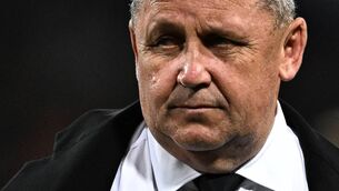 <p>New Zealand's head coach Ian Foster</p>