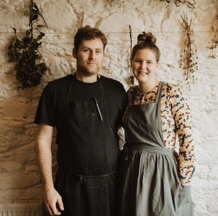  Mark Jennings and Sadie Pearce will be cooking a series midweek suppers at Dunowen House