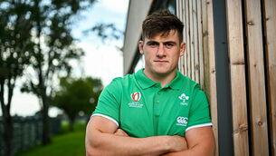 <p>CLEAR AND SIMPLE: Dan Sheehan poses for a portrait during an Ireland Rugby media conference. Pic: Harry Murphy/Sportsfile</p>