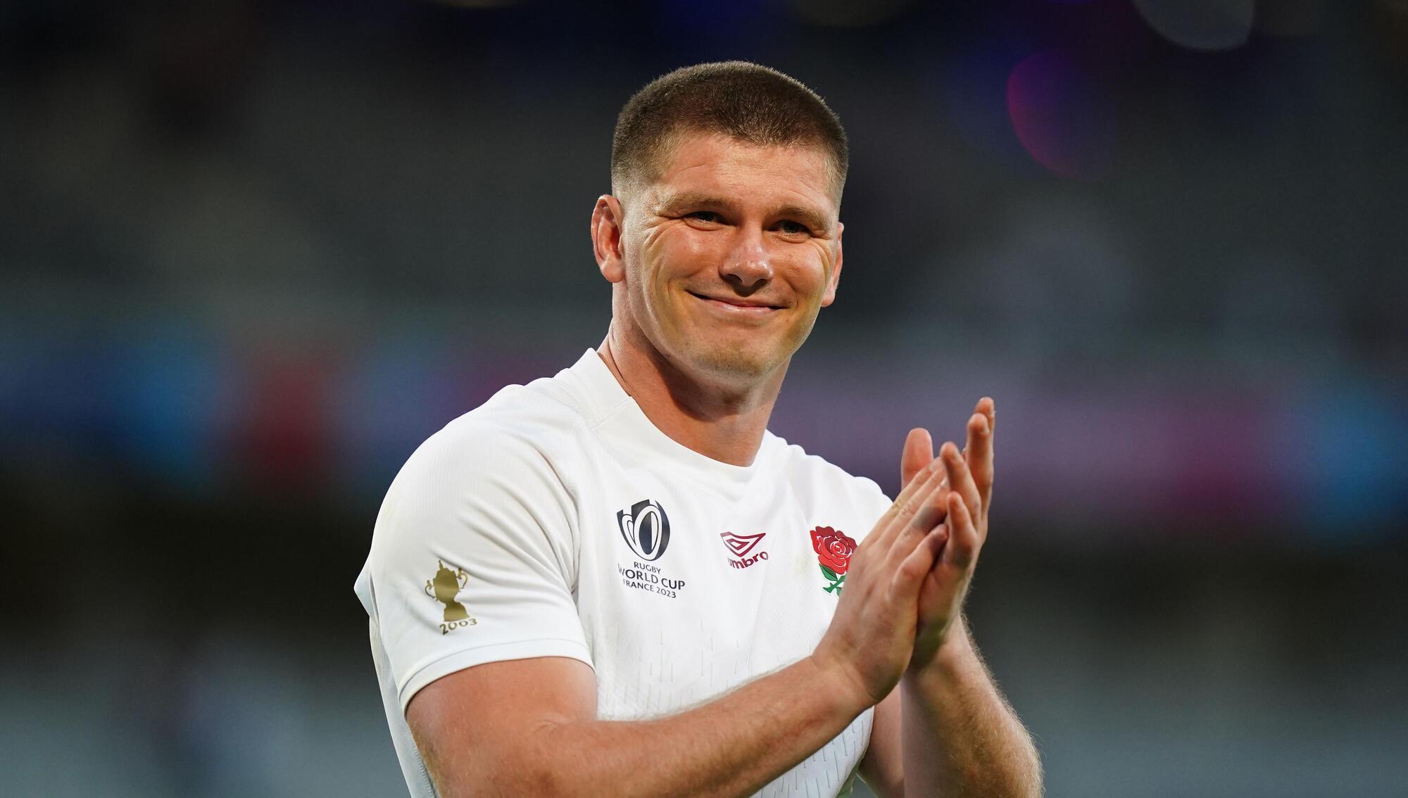 MAIN MAN: England's Owen Farrell
