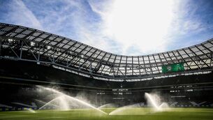 <p>BRIGHT FUTURE: The Aviva Stadium will be one of ten venues to host matches across Ireland and the UK. File pic: INPHO/Evan Treacy</p>