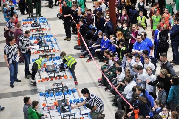 The Coláiste an Spioraid Naoimh team was one of those which took part in the Dell EMC VEX finals in CIT.