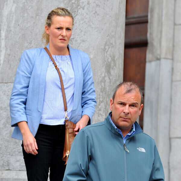 Gwenda and David Hughes at the District Court, Washington St, Cork.