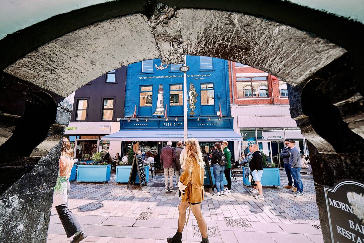 A look at Belfast's Fish City.