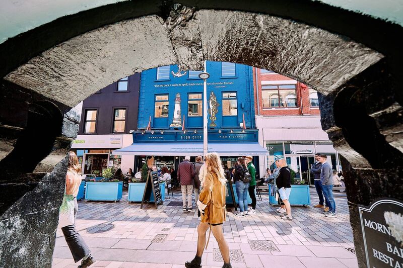A look at Belfast's Fish City. A look at Belfast's Fish City.
