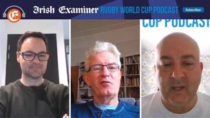<p>ENCORE UN FOIS: Brendan O'Brien, Mick Cleary and Simon Lewis look head to a huge weekend of rugby. </p>