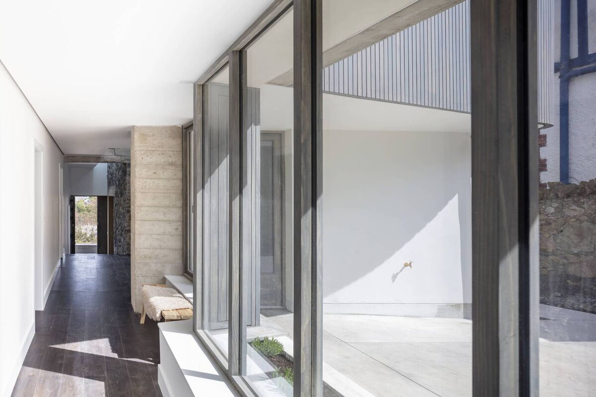 Hallway in Glentora, by Brennan Furlong Architects, part of Open House Dublin. Hallway in Glentora, by Brennan Furlong Architects, part of Open House Dublin.