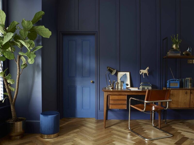Dulux Heritage Oxford Blue Ultramarine. Dulux Heritage Oxford Blue Ultramarine.
