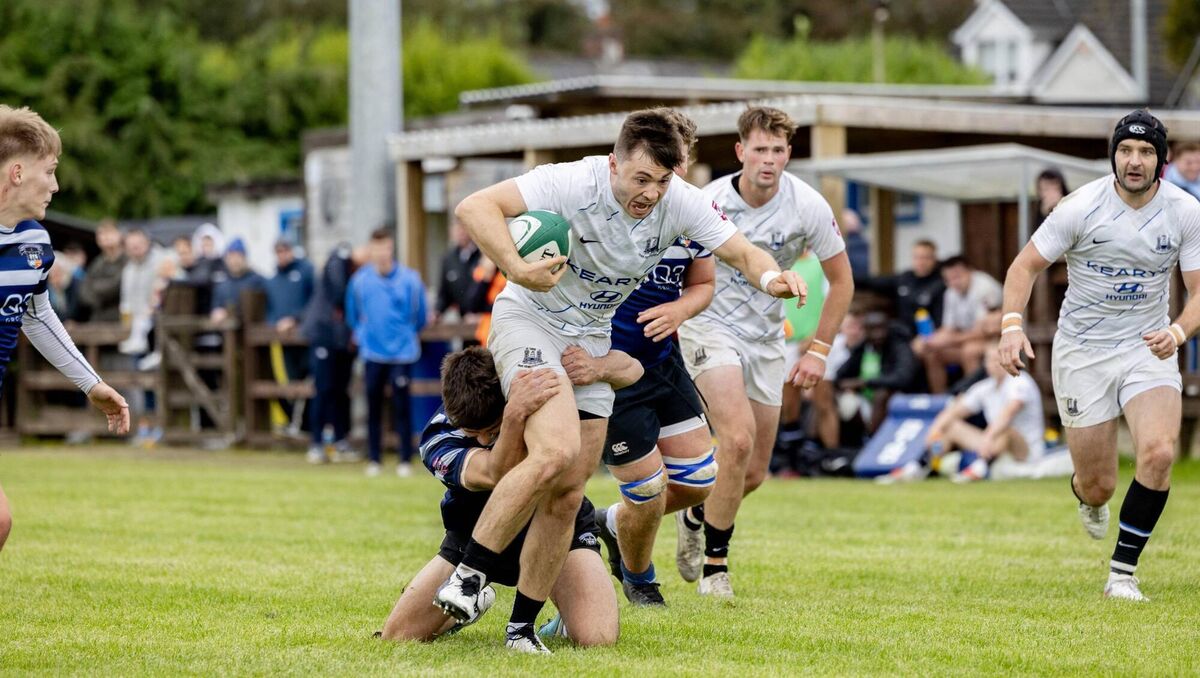 ON THE BURST: Billy Crowley on the attack for Cork Constitution FC. Pic: Kieran Ryan-Benson ON THE BURST: Billy Crowley on the attack for Cork Constitution FC. Pic: Kieran Ryan-Benson