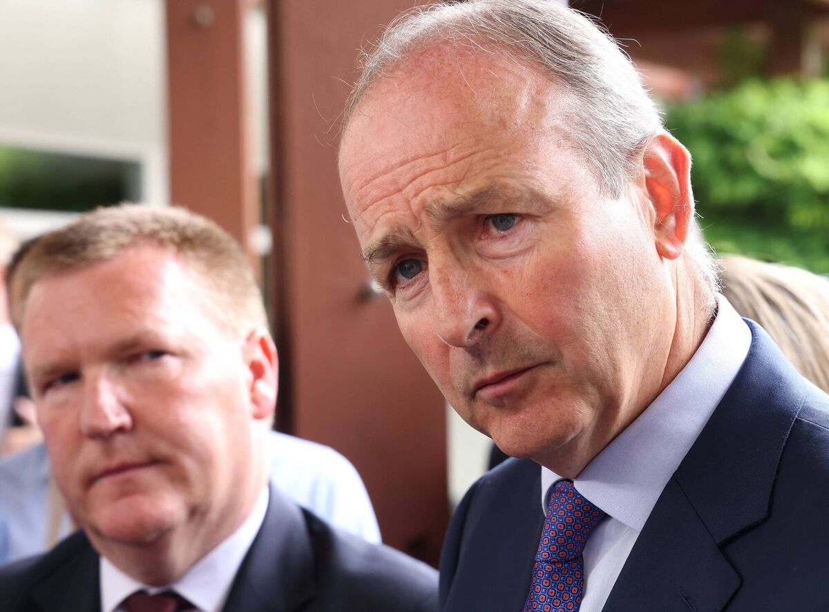 McGrath also has a lot to prove. He is the first Fianna Fáil minister to preside over finance since the economy went into freefall, a history that both McGrath and Martin understandably want to distance themselves from. Picture: Damien Eagers