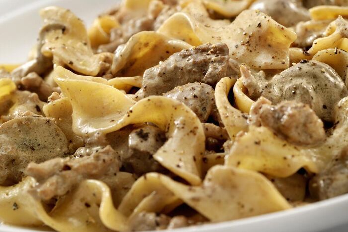 Mushroom Ragu with Pappardelle & Garlic Breadcrumbs