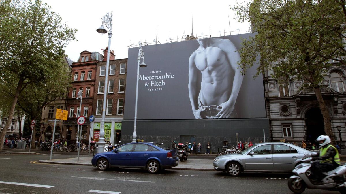 Critics highlighted the use of semi-naked models, provocative billboards, and crude slogans, but nobody could argue with the astronomical profits. Picture: Arthur Carron/Collins