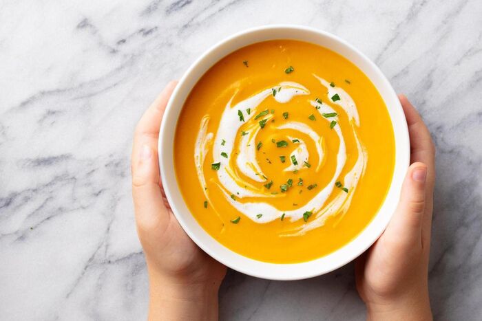 Pumpkin and Coconut Milk Soup