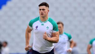 <p>ALL SET: Dan Sheehan during Ireland's captain's run at the Stade de France in Paris. Pic: INPHO/Dan Sheridan</p>