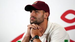 <p>FINISHING LINE: England's Jonny May during a press conference at Stadium Villeneuve d’Ascq, Lille. Pic: Mike Egerton/PA Wire</p>