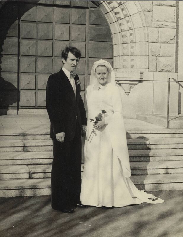 Tom Savage and Terry Prone on their wedding day. Irish Examiner columnist Terry Prone's new memoir, 'Caution To The Wind', is out now. Tom Savage and Terry Prone on their wedding day. Irish Examiner columnist Terry Prone's new memoir, 'Caution To The Wind', is out now.