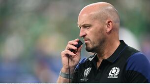 <p>CRESTFALLEN: Scotland head coach Gregor Townsend.</p>