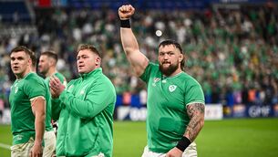 <p>PEAKING NOW: Andrew Porter of Ireland after his side's victory over Scotland at the Stade de France. Pic: Harry Murphy/Sportsfile</p>