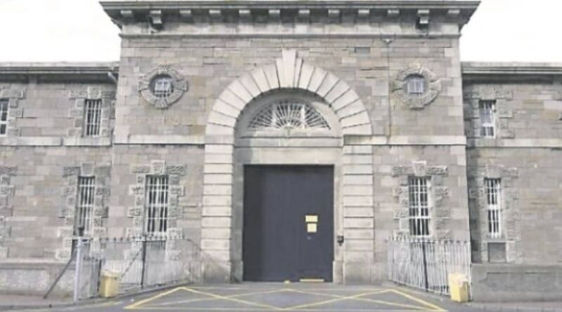 Mountjoy Prison, Dublin, epicenter of the hunger strikes, the ultimate weapon of passive resistance, Oct. 1923 (Irish Examiner stock)