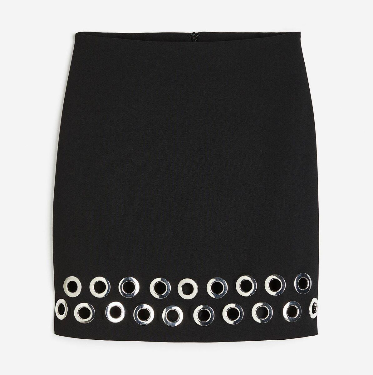 Eyelet-detail Mini Skirt, €59.99, H&amp;M