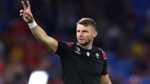 <p>BACK FIT: Wales’ Dan Biggar is set to be fit for Saturday's World Cup quarter-final. Pic: INPHO/James Crombie</p>