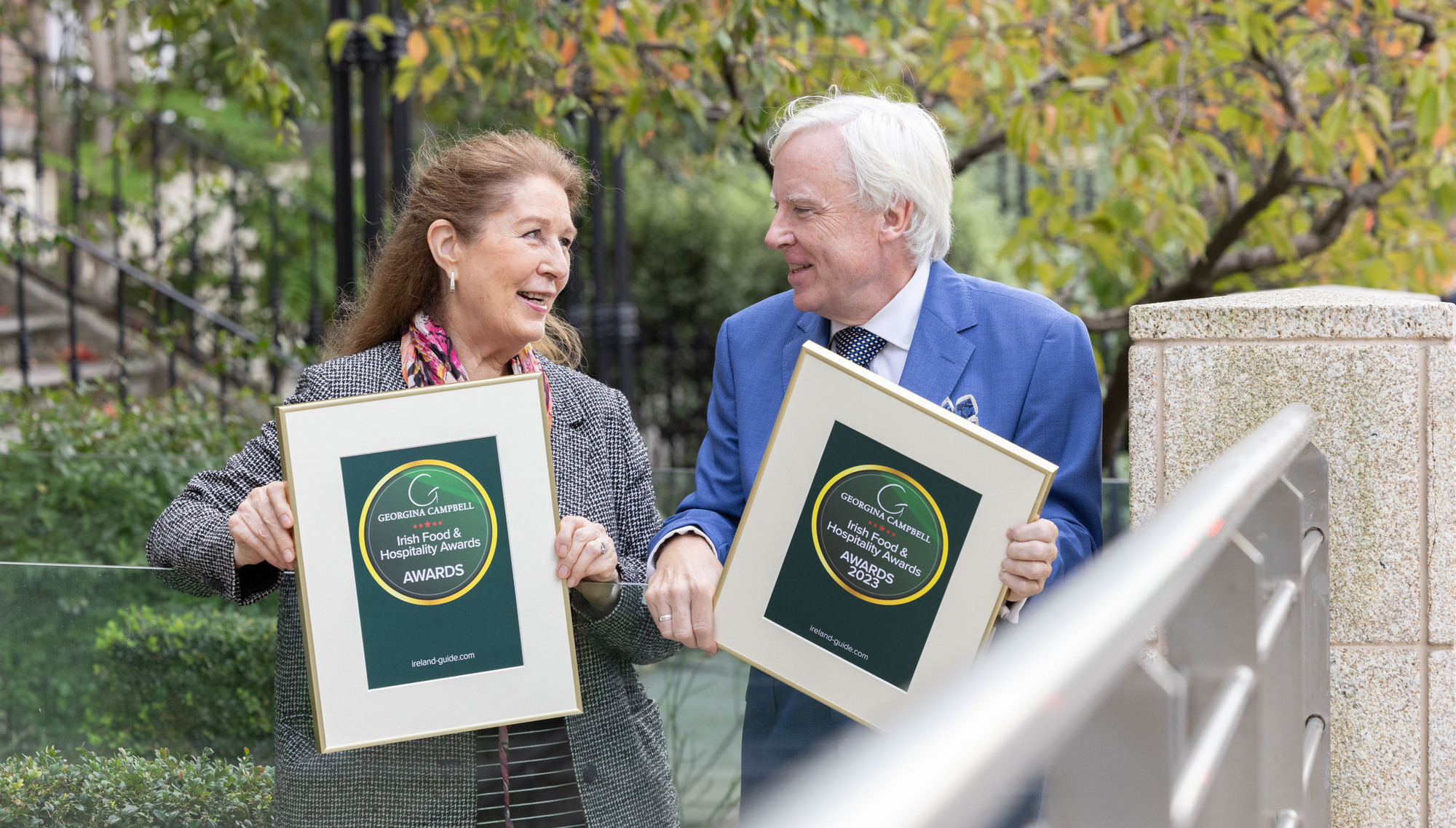 Francis and John Brennan named 'hospitality heroes' at Georgina Campbell Awards