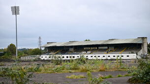 <p>AIMS: Casement Park, which was announced as one of the proposed venues for UEFA Euro 2028, in Belfast. Pic: Ramsey Cardy/Sportsfile</p>